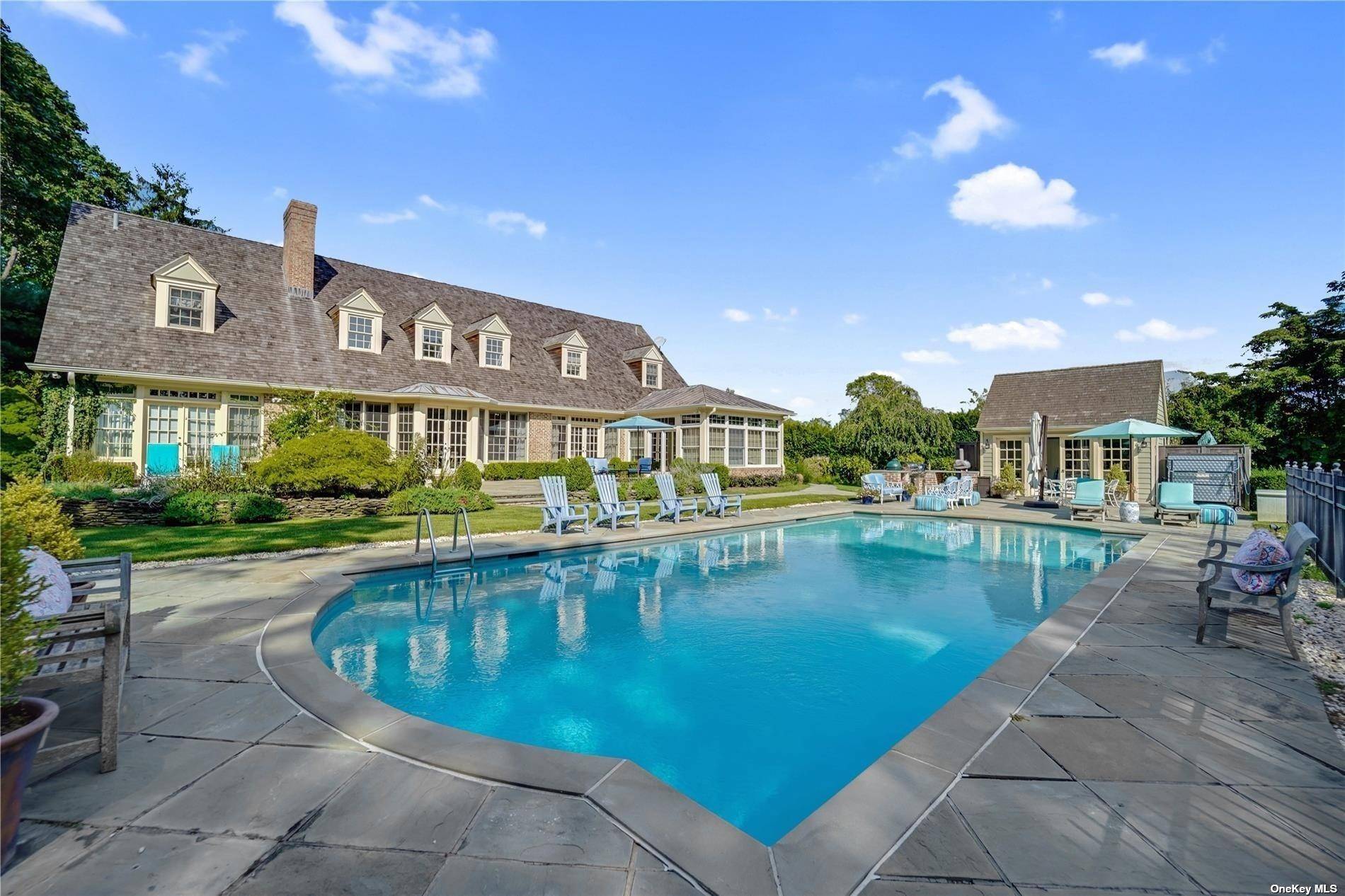 An architectural gem situated in the heart of Westhampton Beach Village.