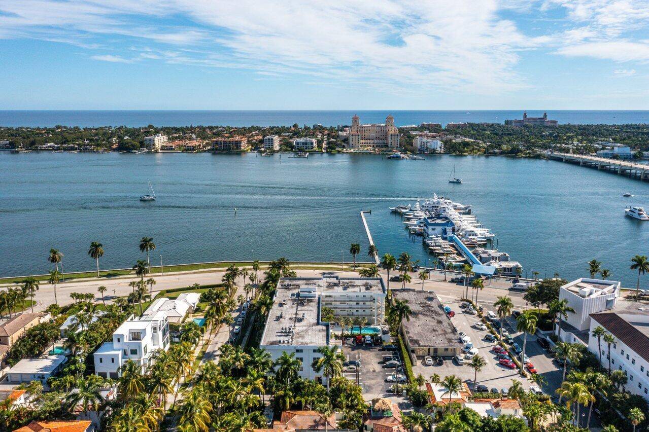 Now available for sale at Yacht Club Towers, Unit 108, a waterfront corner condominium with 2 beds and 2 baths steps from the PB Yacht Club, PB Island and Downtown ...