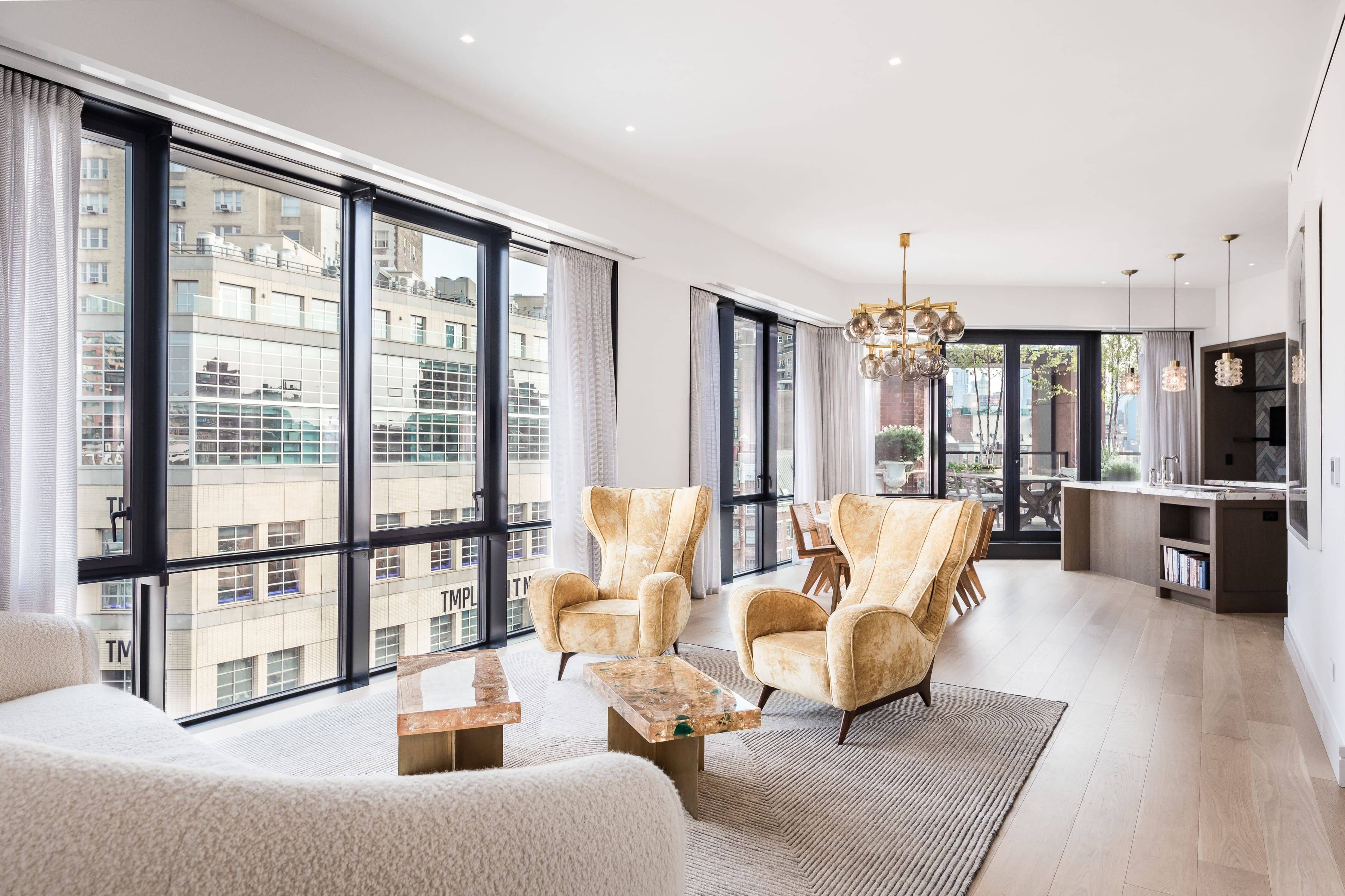 Meticulously created by interior designer Ken Fulk, a member of Architectural Digest's AD 100 list of the world's best in the profession, this sensational penthouse is emblematic of how contemporary ...