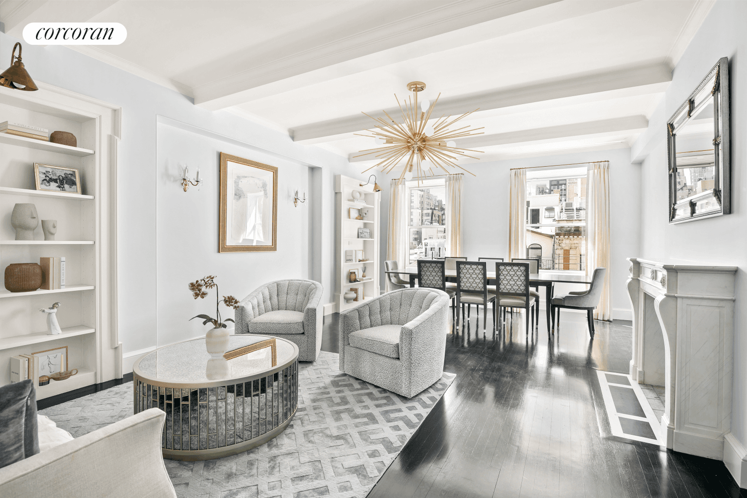 Gorgeous four bedroom home now available for sale in iconic Fifth Avenue location.
