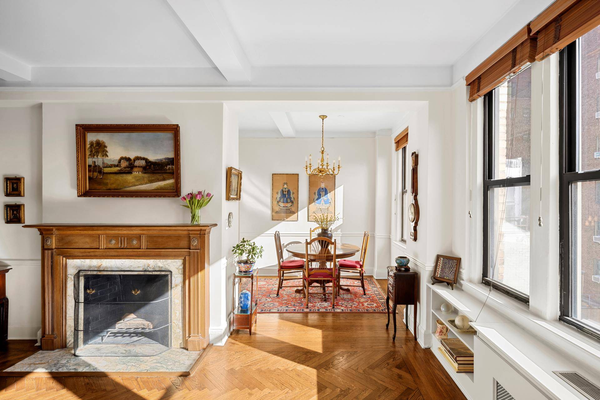 Welcome home to 55 Park Avenue, Apartment 8E, a stunning pre war co op centrally located in prime Murray Hill !
