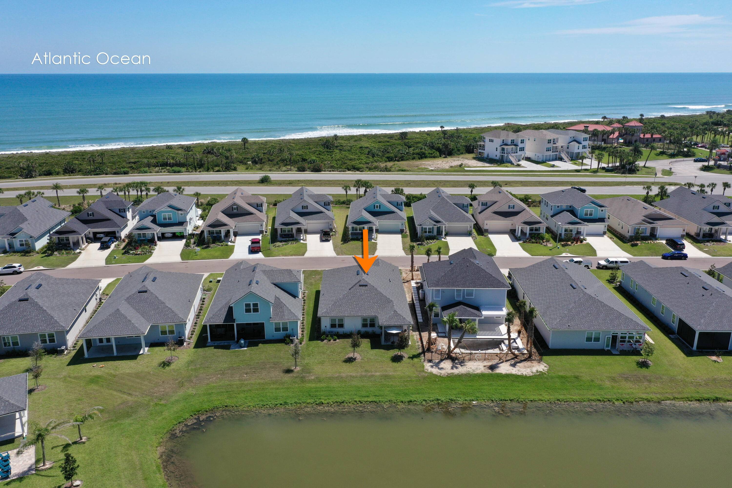 Newly listed in a beach community, this stunning home offers a paradise like setting with ocean breezes, salty kisses, and sandy toes !