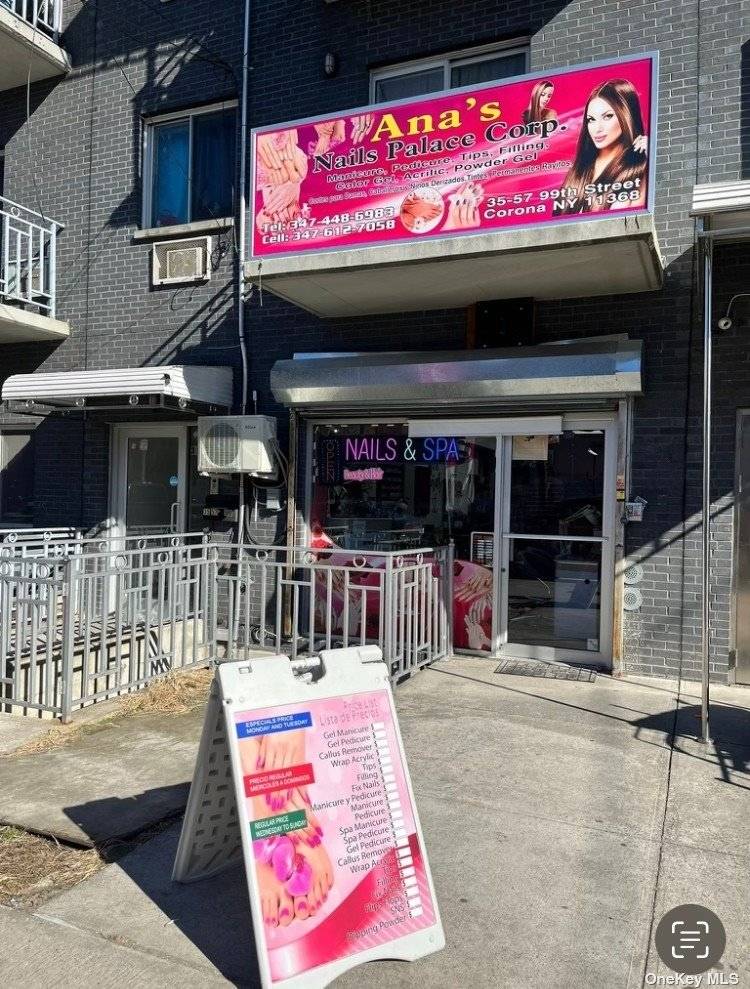 The nail salon is an established business for sale in Corona, with excellent income, a great location, and very good condition.