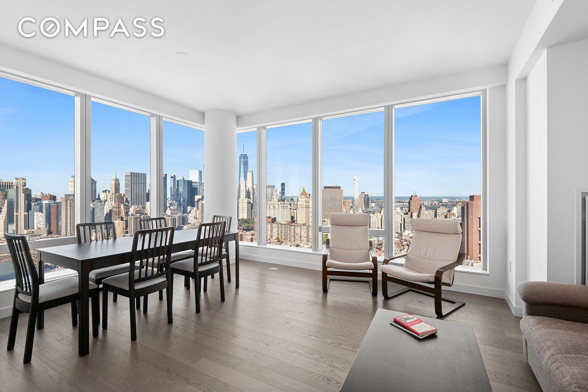Welcome home to this brand new, never lived in luxury apartment with sweeping views of lower Manhattan, Brooklyn, and the East River.