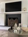 Gorgeous fireplace