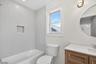Upstairs shower