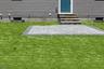 Rear patio
