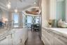 Upper level luxury gourmet kitchen