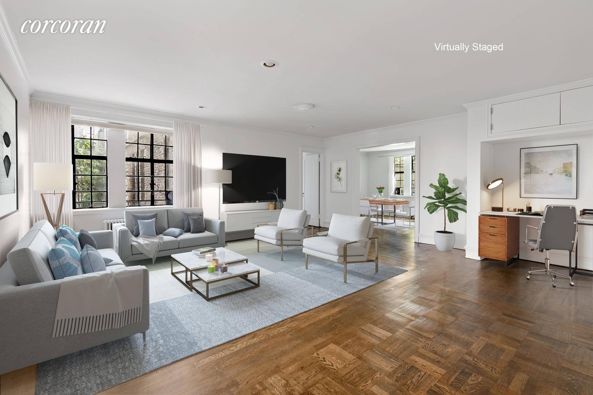 Apt A13 at 116 Pinehurst Avenue is a fairytale hideaway in Upper Manhattan's Hudson Heights that beckons those seeking a balance of city life and serenity, plus great value.
