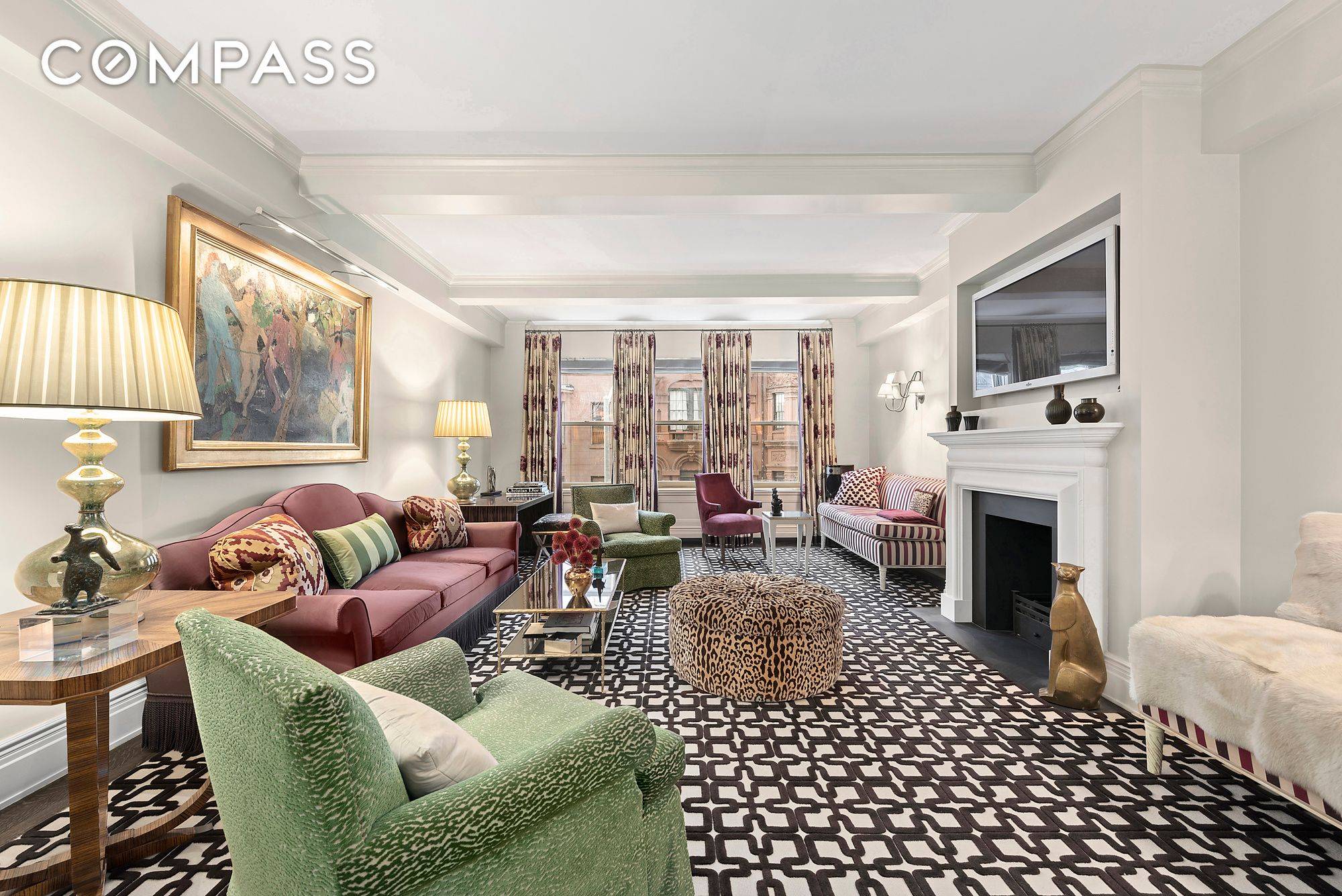 An incredibly chic and sophisticated classic six room residence at 15 West 81st Street.