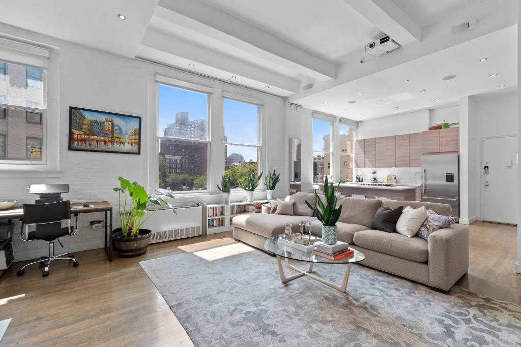 Rarely available, fully renovated loft in the heart of the Meatpacking District.
