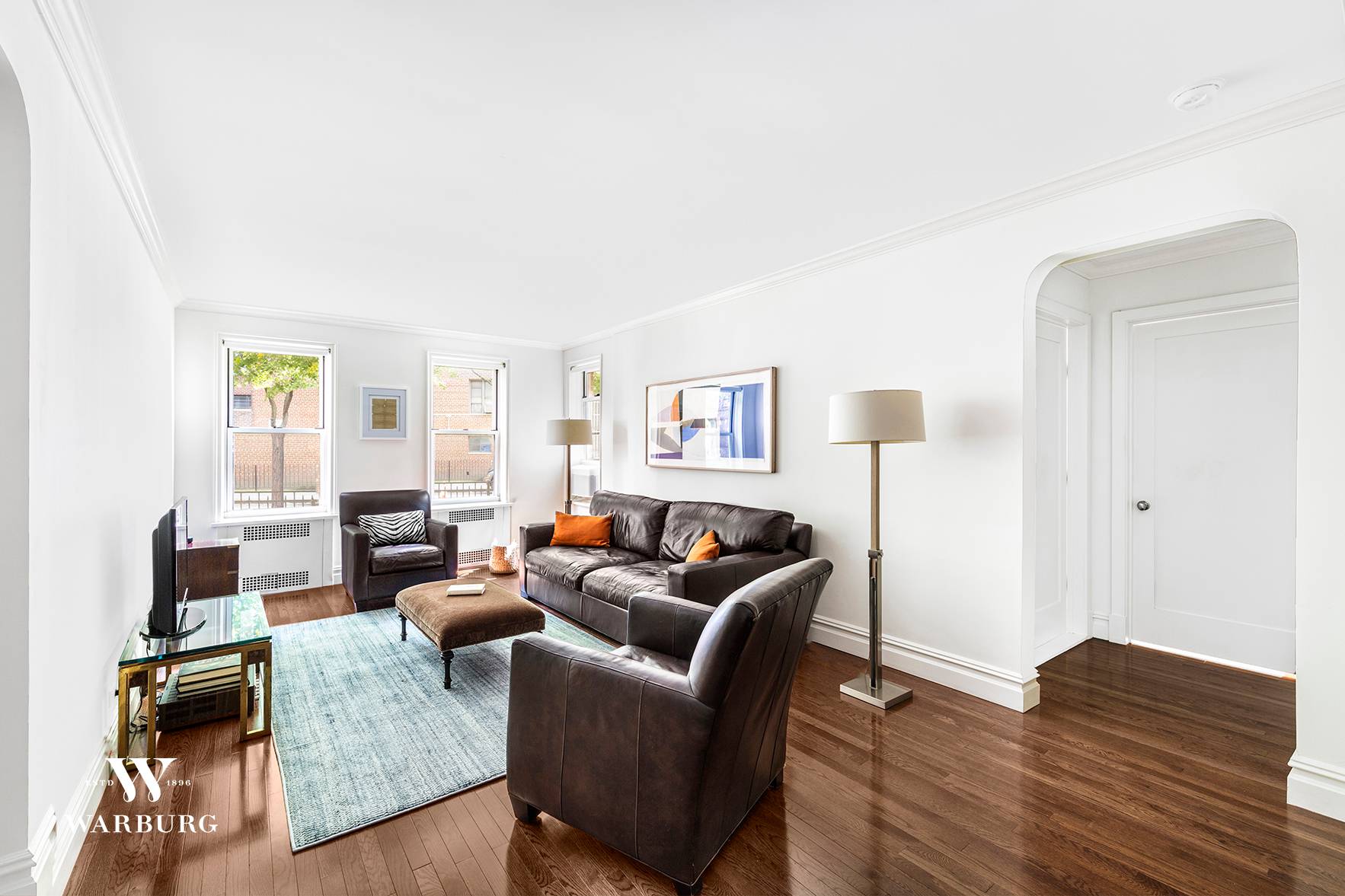 This mint condition C line apartment is the largest and most sought after one bedroom apartment at Washington Plaza, one of Jackson Heights premiere DOORMAN co ops.