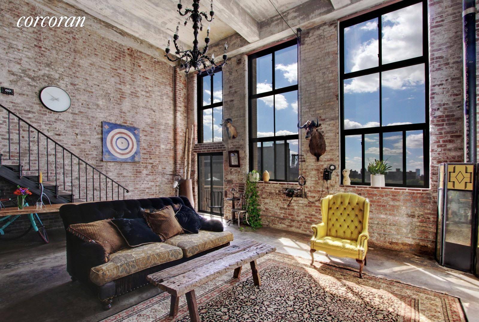Welcome to the coolest loft in Williamsburg !