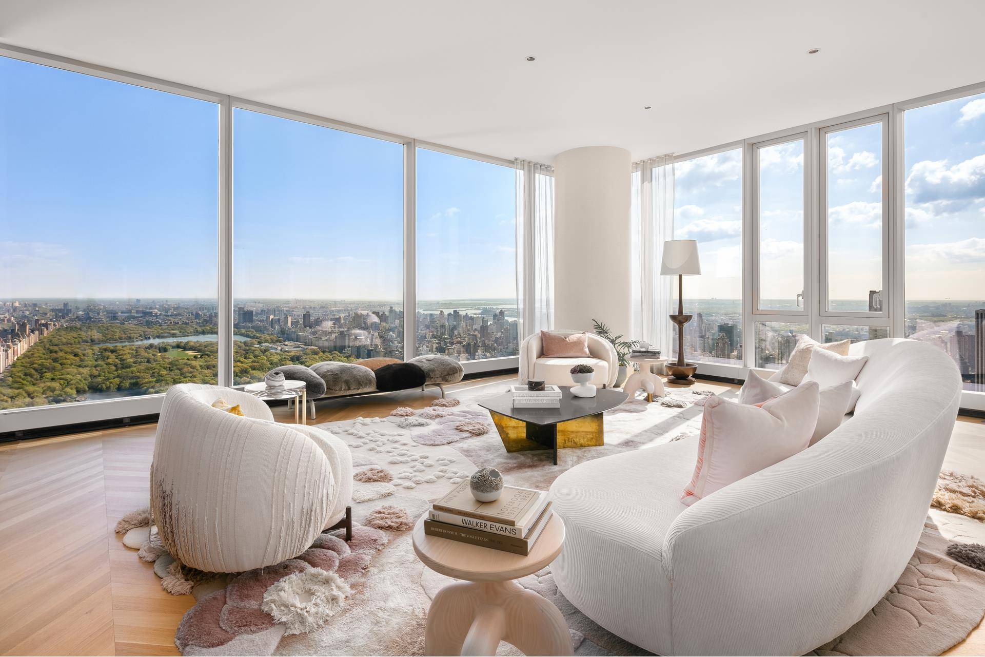 Soaring above the city, overlooking magnificent views of the NYC skyline and Central Park from the 69th floor, rests this ultra luxurious 3 bedroom, 3 and a half bath residence ...