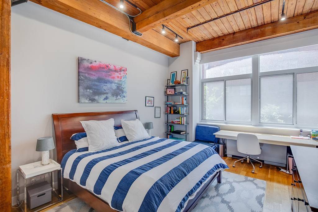 Set in an iconic, converted 1920s brewery, this meticulously curated and luxuriously renovated three bedroom three bathroom home is a rare and singular offering.