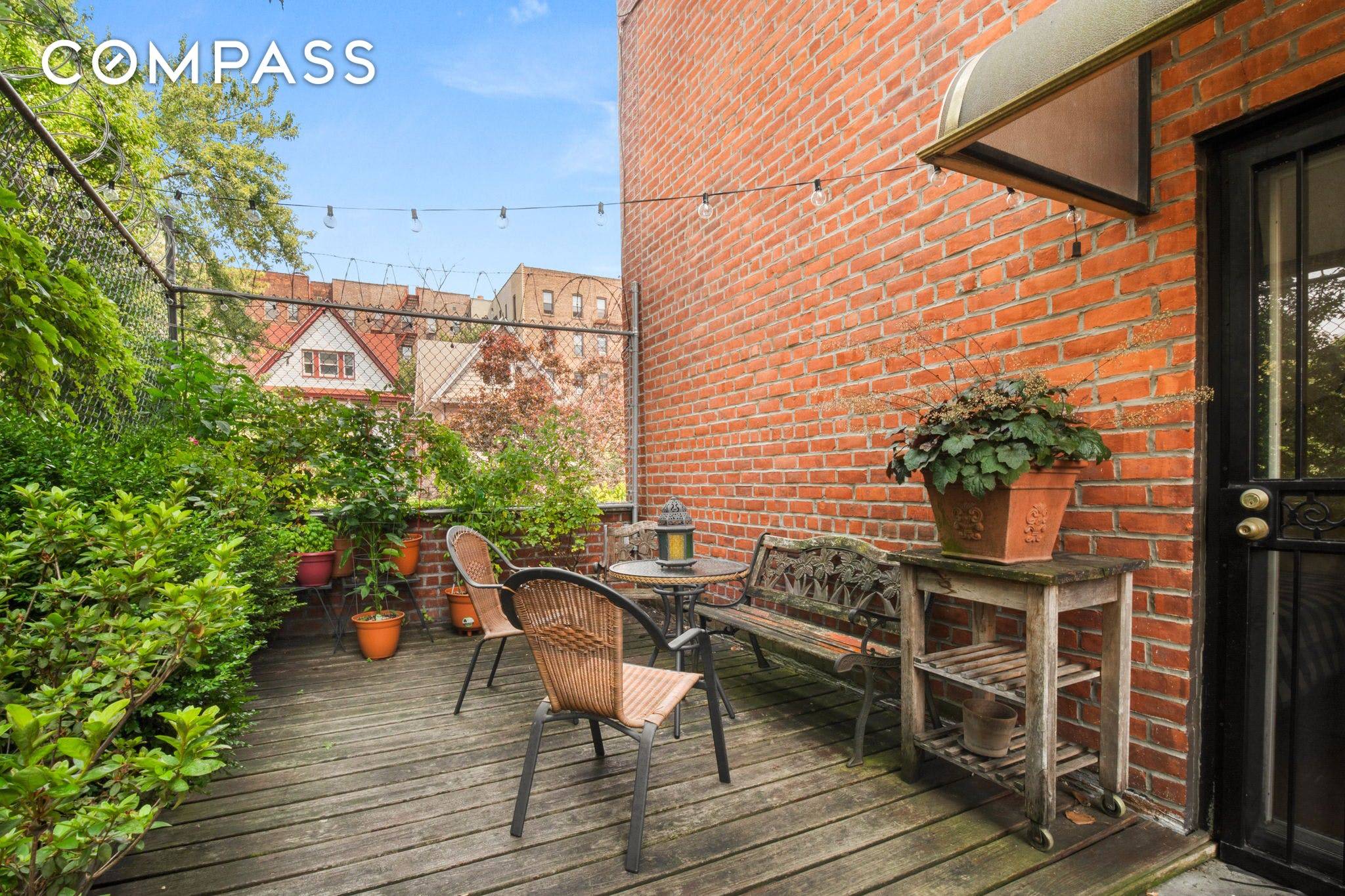 Welcome to your renovated, spacious, unique and bright one bedroom home with an enormous private terrace !