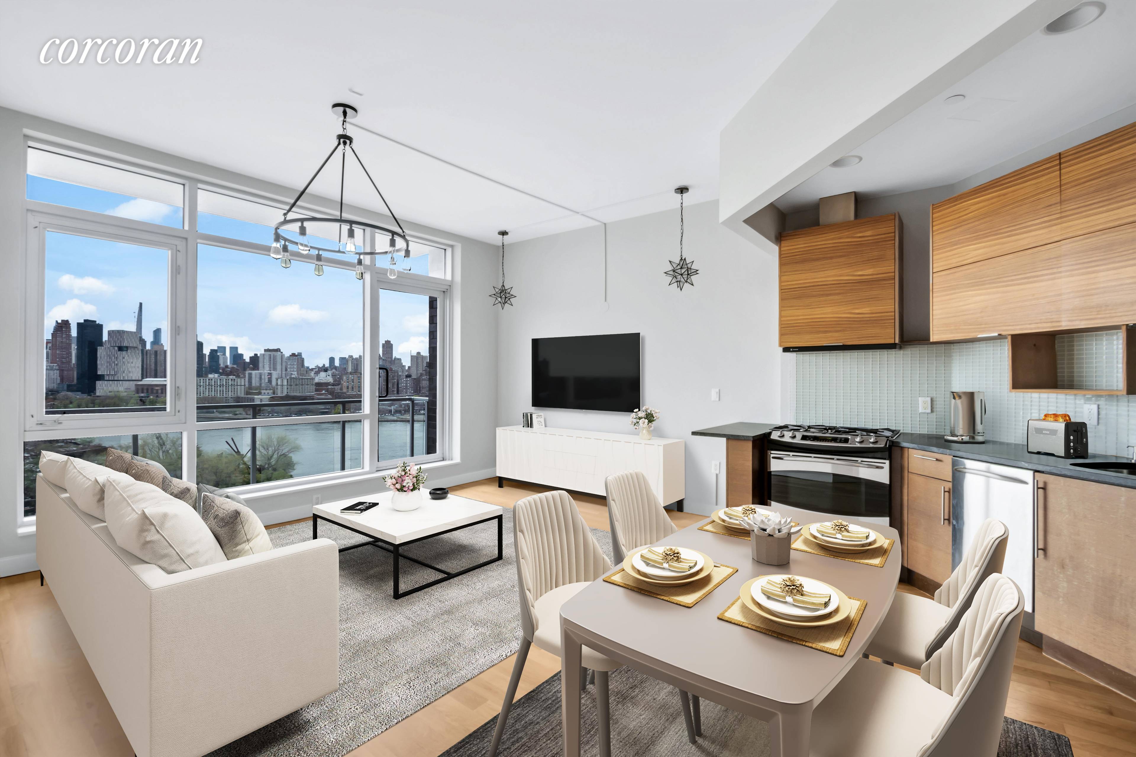 East River Tower offers beautifully designed new luxury condos with breathtaking East River views from every unit.