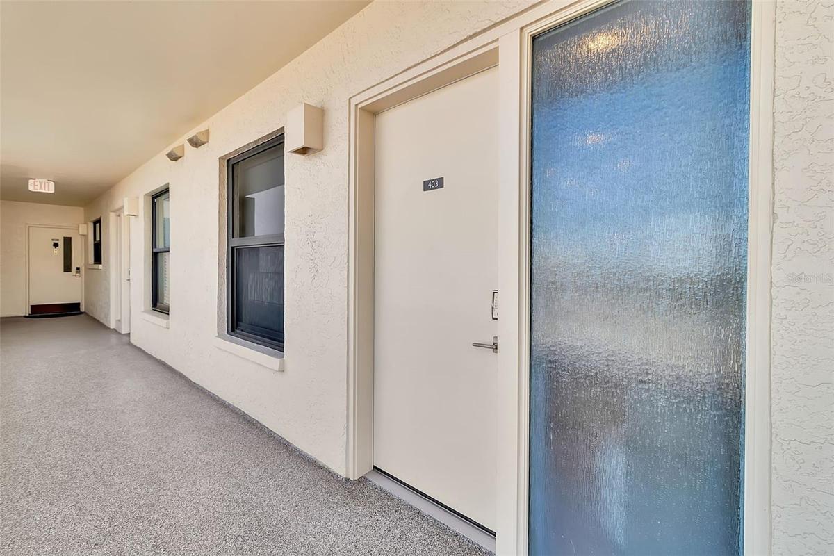 Private Entrance to #403