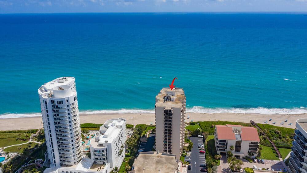 Embrace serene coastal living in this exquisite 2BR 2BA condo on Singer Island, where every room affords breathtaking ocean and intracoastal views.