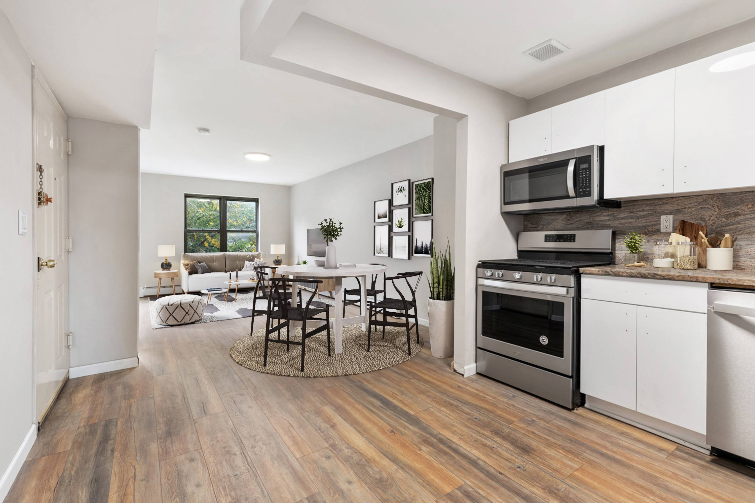 Space and affordability in the heart of Crown Heights.