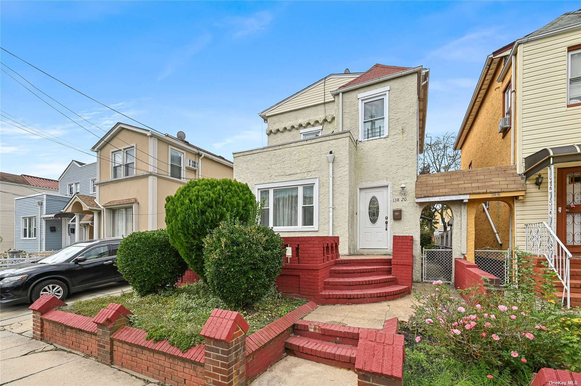 Unveiling a potential gem at 233rd Street in Rosedale, this 3 bedroom, 2.