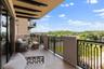 Private outdoor balcony