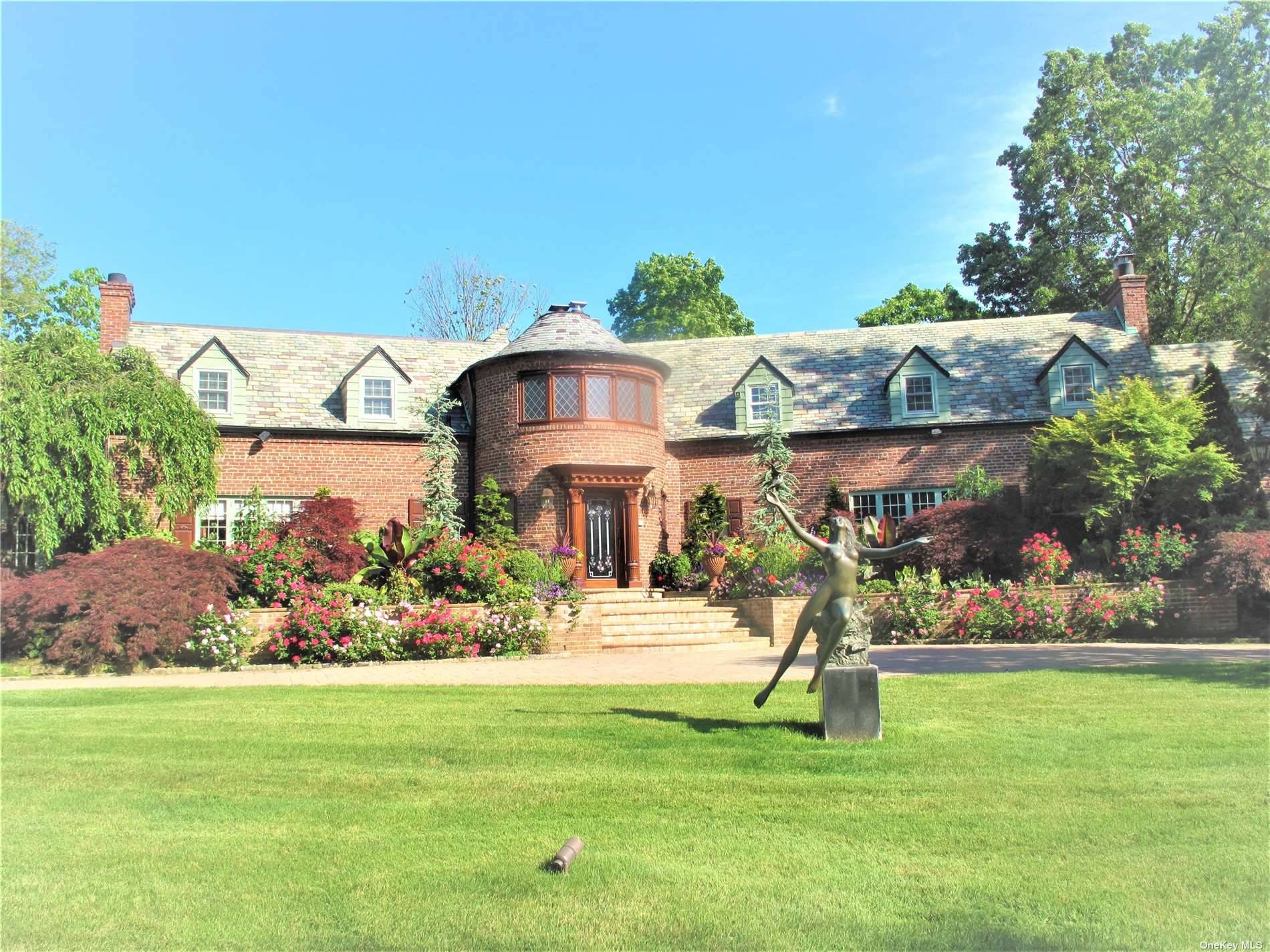 Located on over 1 acre, this old charm estate offers a 4, 778 sq.