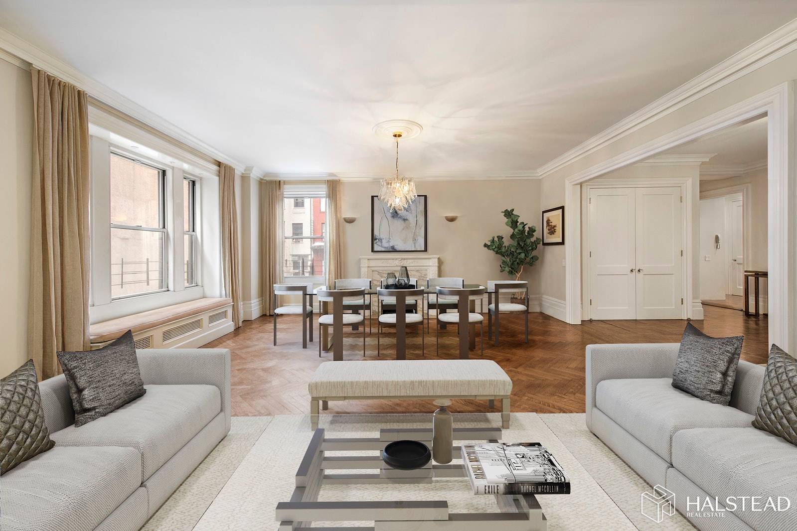 Substantial 4 bedroom home located in one of the Upper West Side's premiere coops.