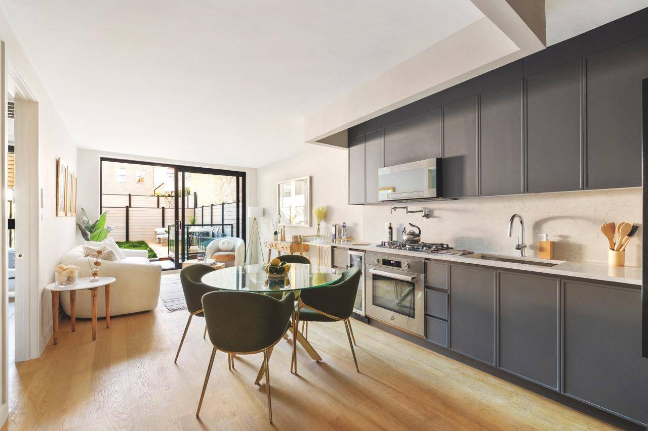 Nestled in the heart of Williamsburg is this brand new townhouse duplex with truly stunning finishes and a terrace and backyard.