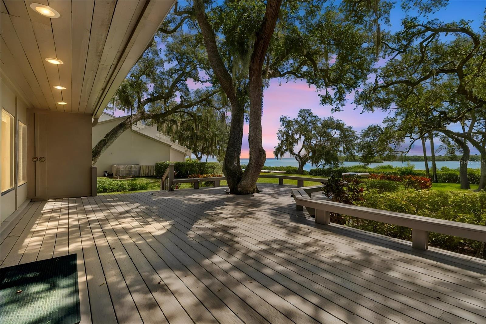 Sweeping views of Tampa Bay from your private deck