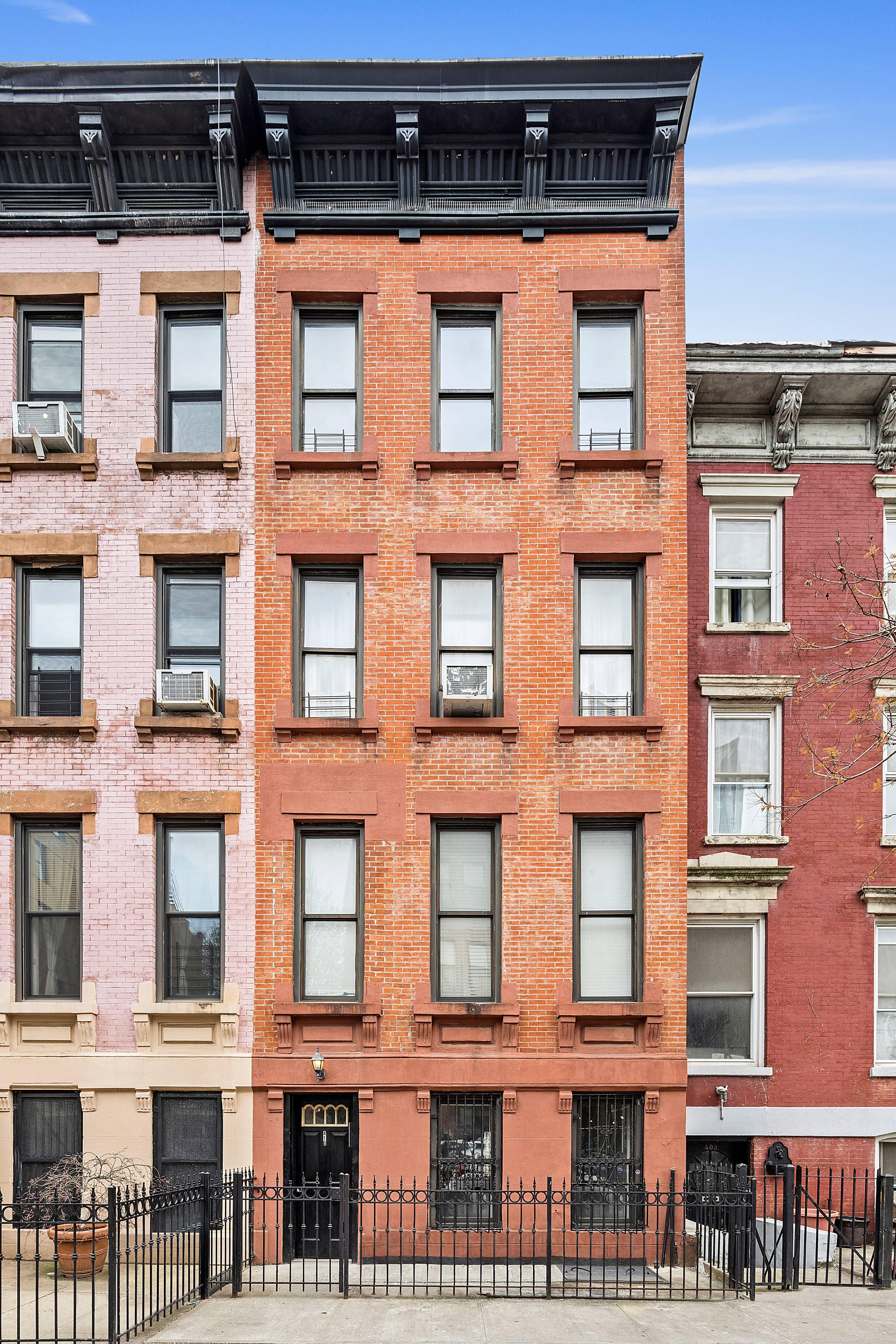 Calling all investors 410 East 117th Street, in the historic district in East Harlem, has hit the market.