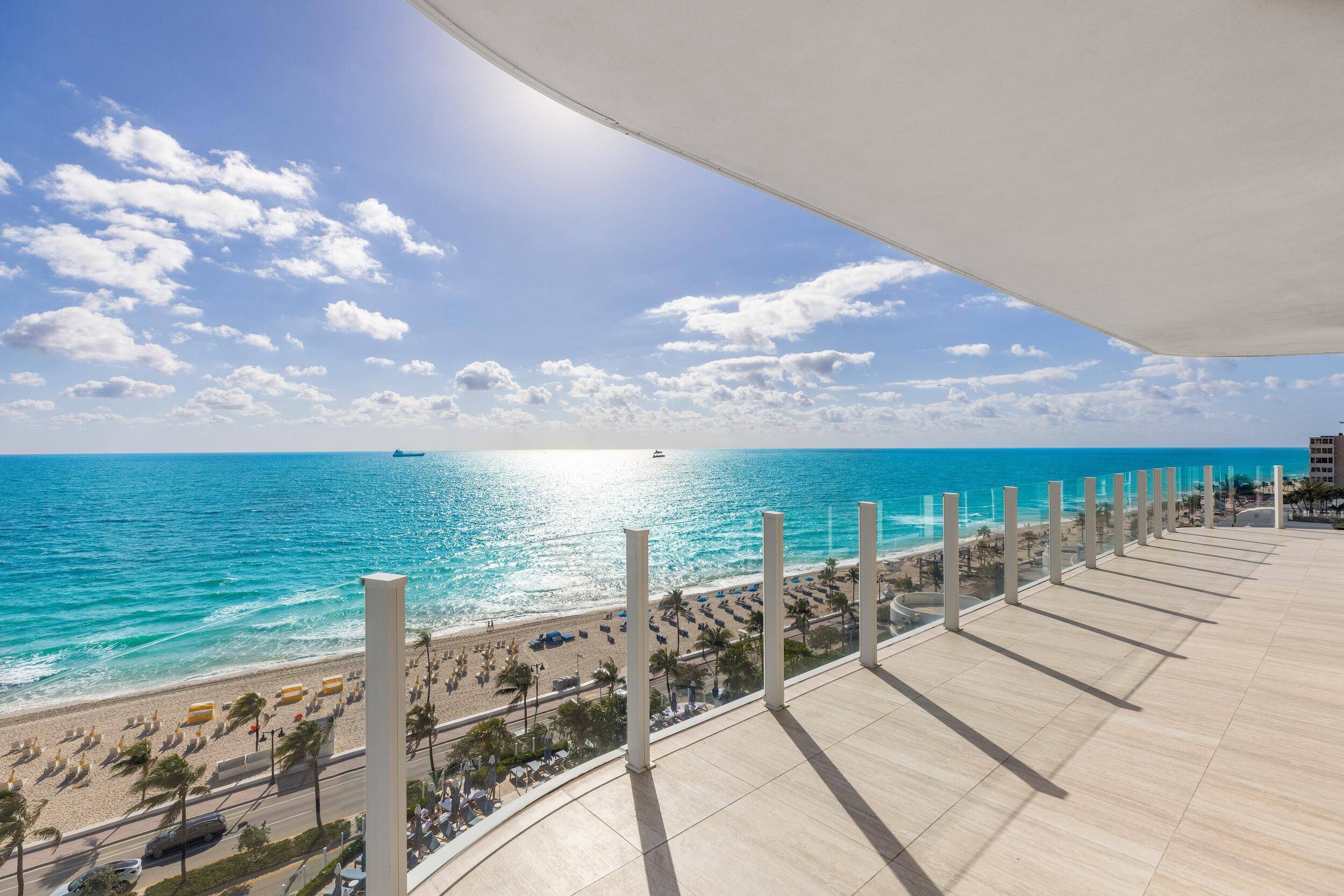 Newly built Four Seasons Private Residence Eighth floor, private residence with 2 bedroom, 2 1 2 bath and direct east facing exposure offering unparalleled ocean views.