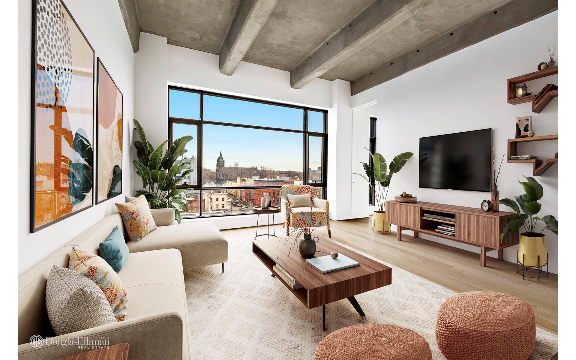 Iconic loft living in the New York Dock Building.