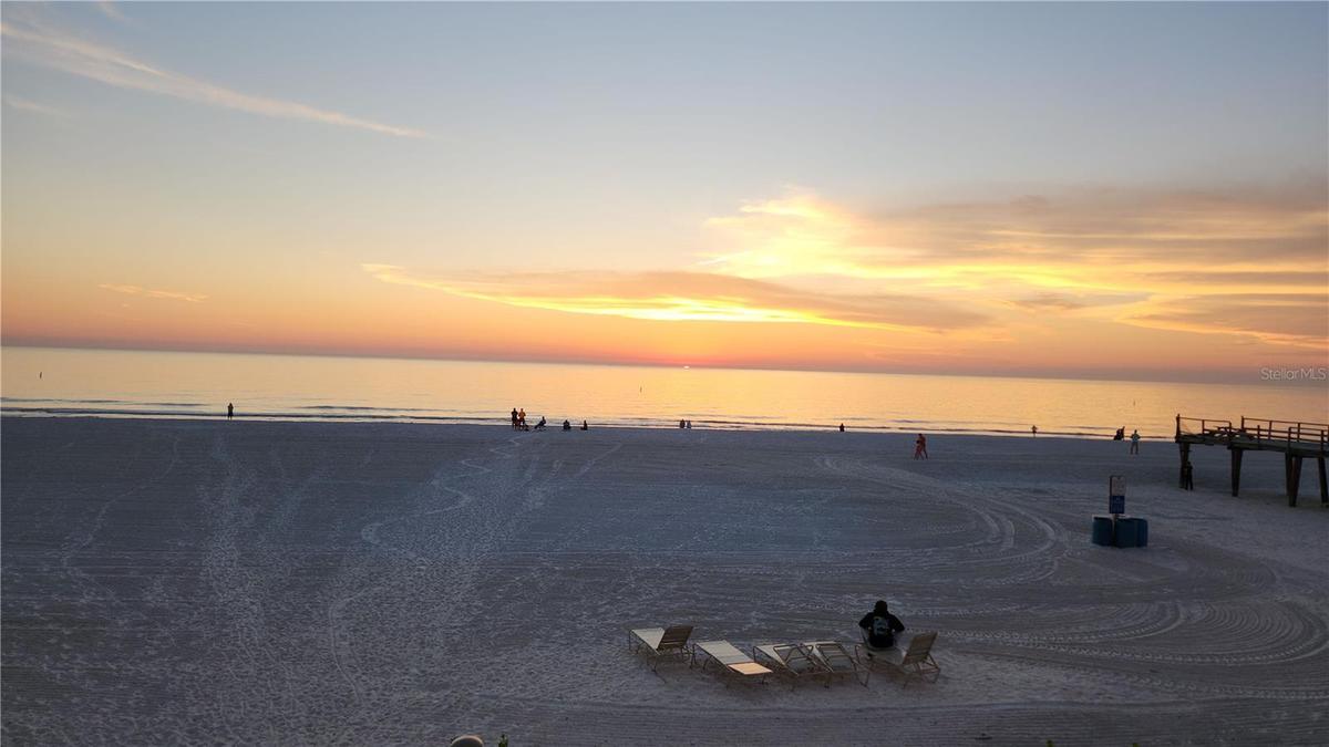 View from the condo Balcony. Direct gulf view.