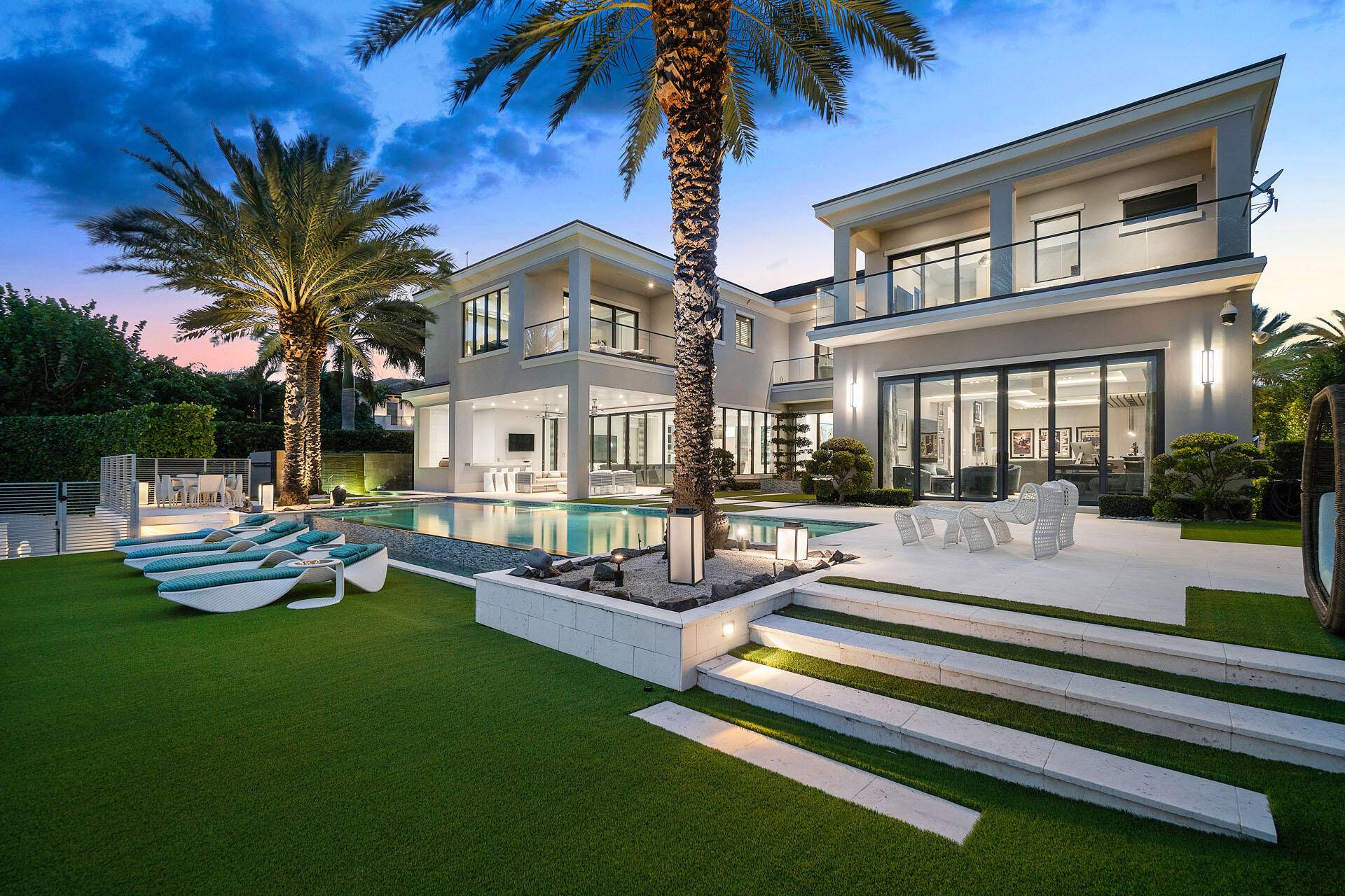 290 South Maya Palm Drive is a stunning 5 bedroom, 6.