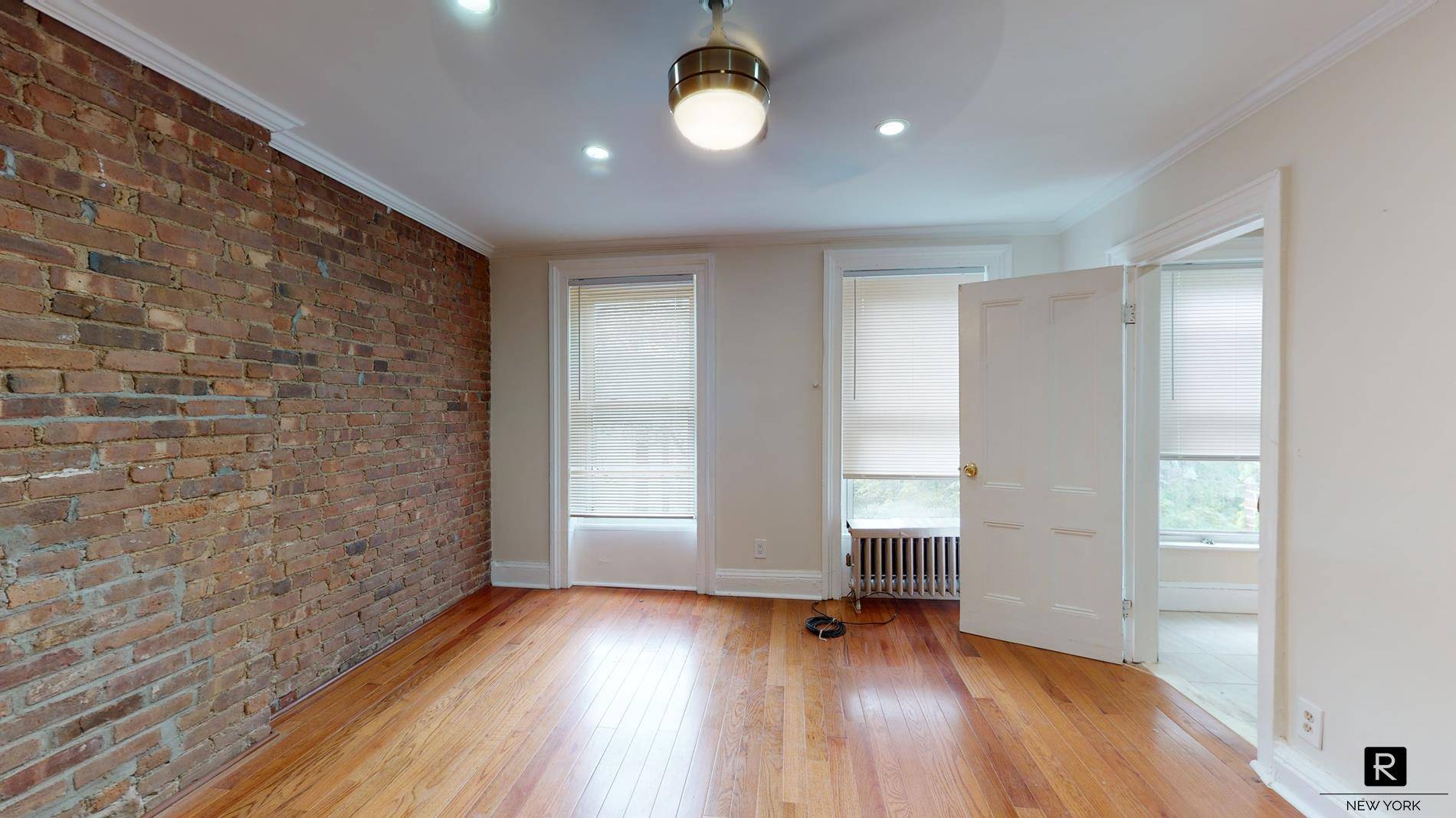 Newly renovated apartment in historic Clinton Hill.