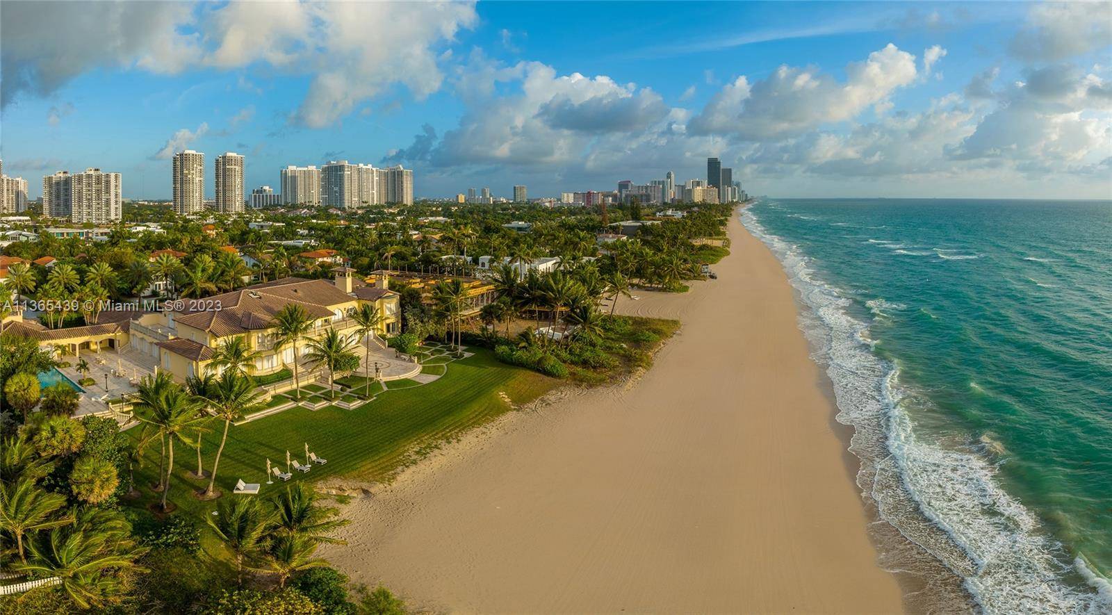 Own a piece of paradise, the largest oceanfront estate in all of Miami.