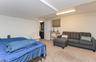 bedroom in the basement