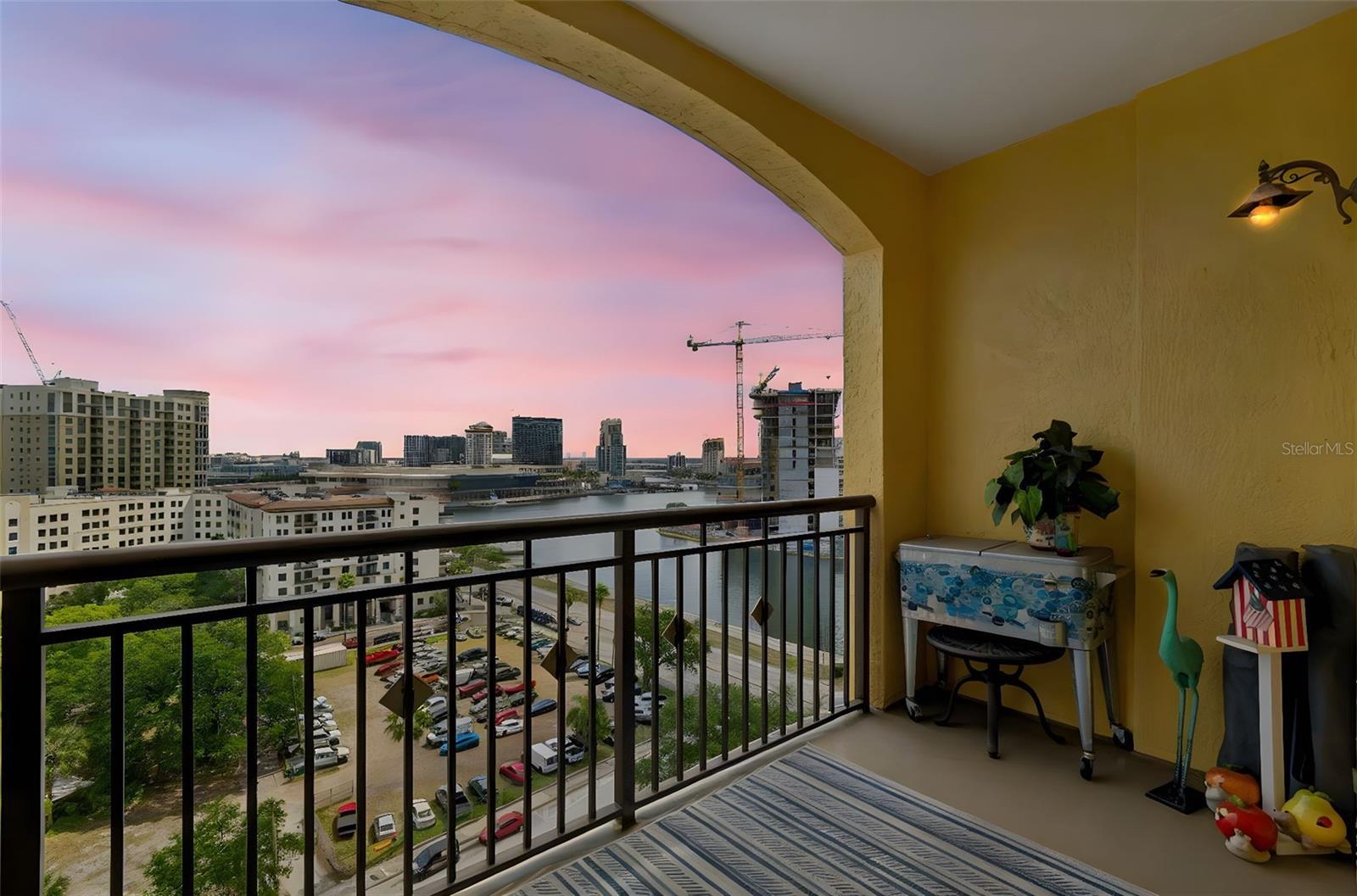 View from Balcony