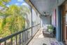 Balcony off living room and bonus room
