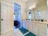 Jack and Jill Bathroom attached to bedroom 3 and 4
