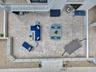 Birds-Eye View of Exceptional Patio (approximately 1,100 sq ft), private outdoor terrace. An impressive extension of the condo with abundant space for