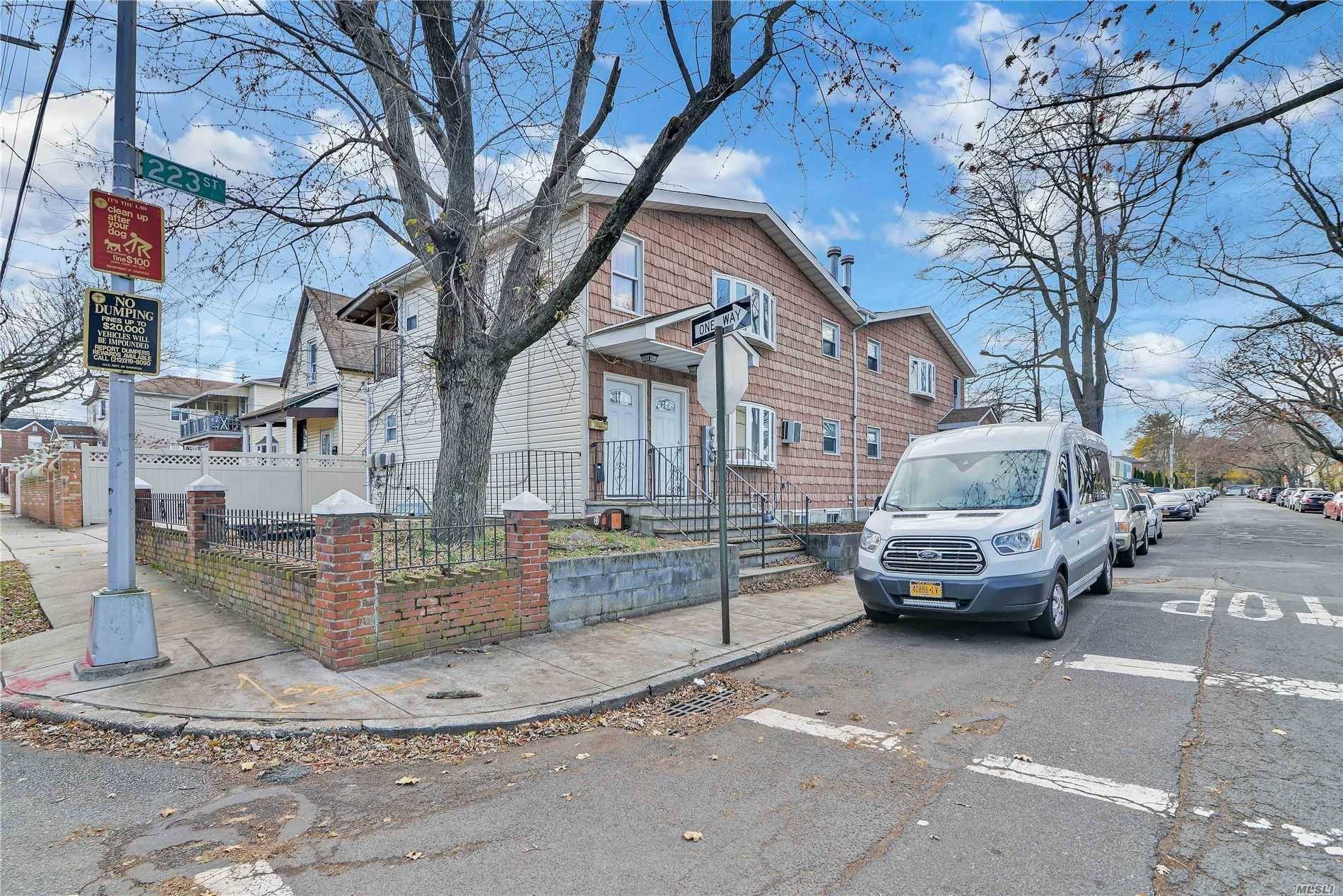 Incredible Opportunity To Own A FULLY RENOVATED 2 Family House In Prime Laurelton.