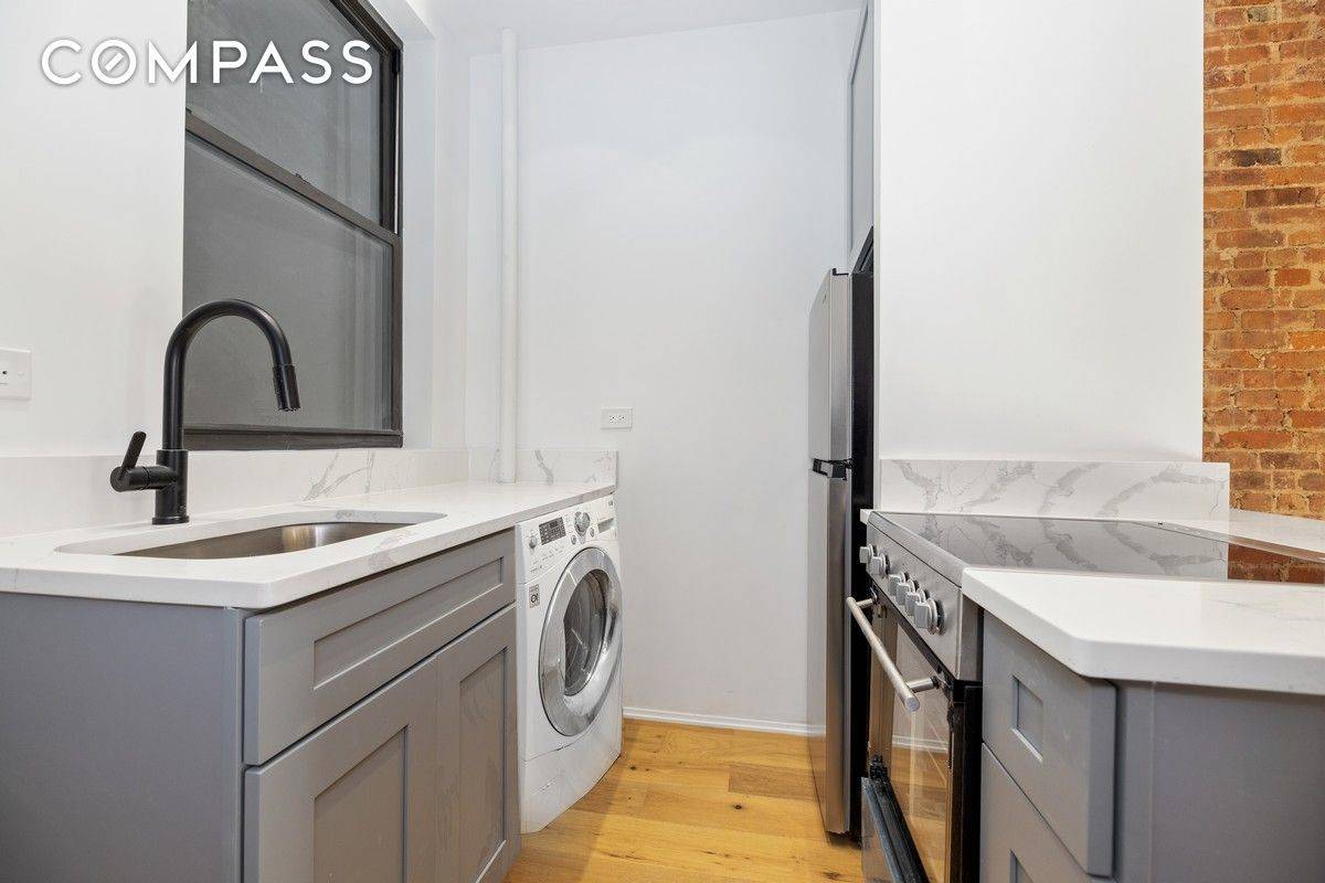Be the first to live in this newly renovated south facing two bedroom in prime East Village.