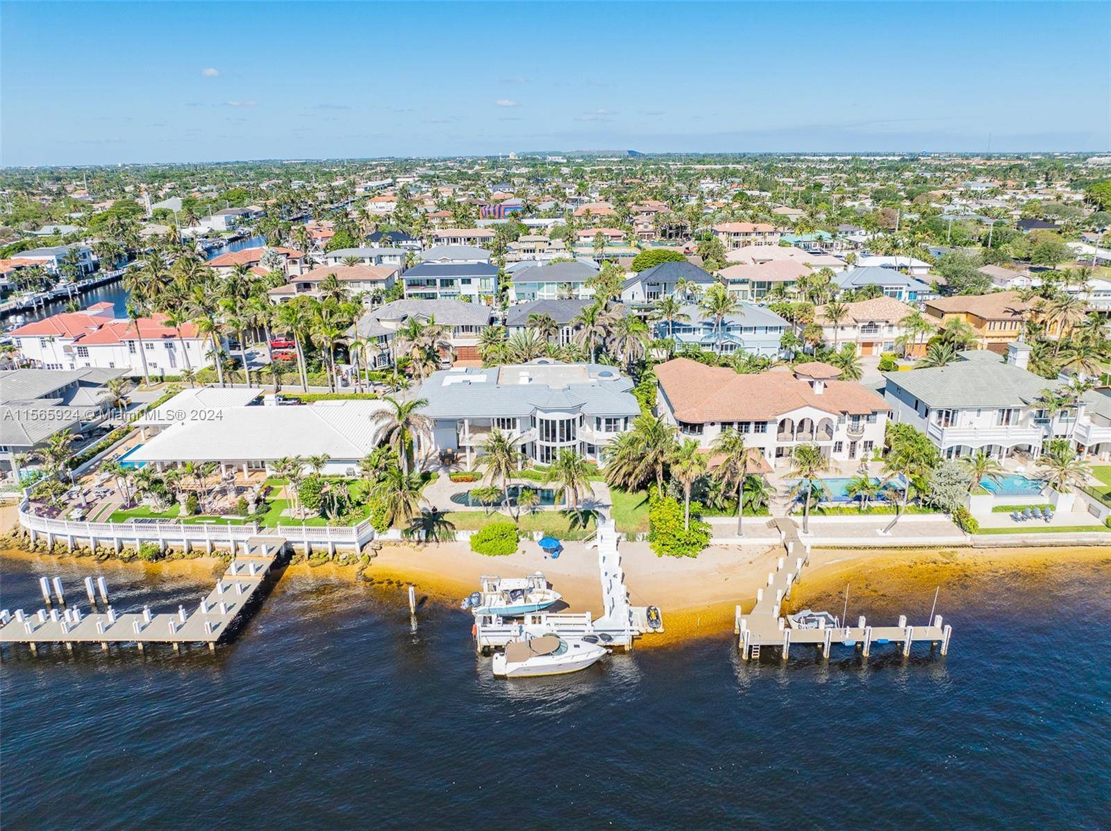 Welcome to waterfront luxury living in Lighthouse Point !