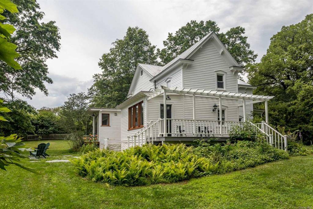 A rare opportunity to inhabit a thoughtfully renovated historic farmhouse in the heart of the Hudson Valley, available for long term rental.