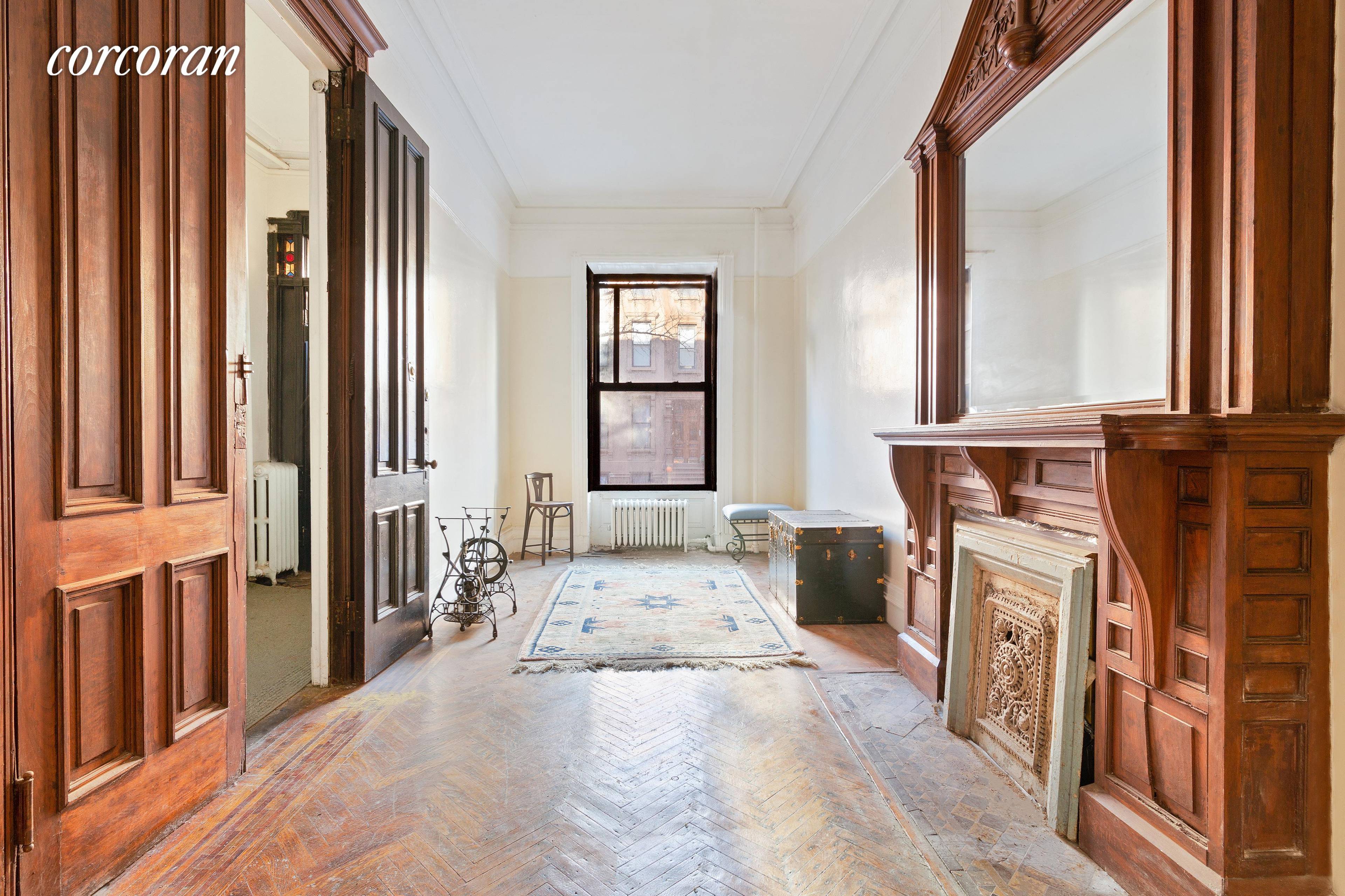 SHOWINGS SUSPENDED UNTIL FURTHER NOTICE This classic Central Harlem townhouse, full of original detail, is ready to be brought back to its historic splendor.