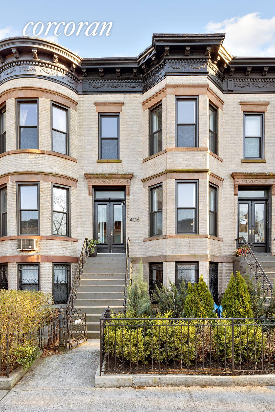Exquisitely Renovated amp ; Restored, Two Family, Turn of the Century Brooklyn Townhouse This brick beauty is dripping with original details including crown moldings, ornate plaster work, stunning archways and ...