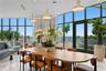 Elevated rooftop retreat with curated lounge areas and luxury hospitality services