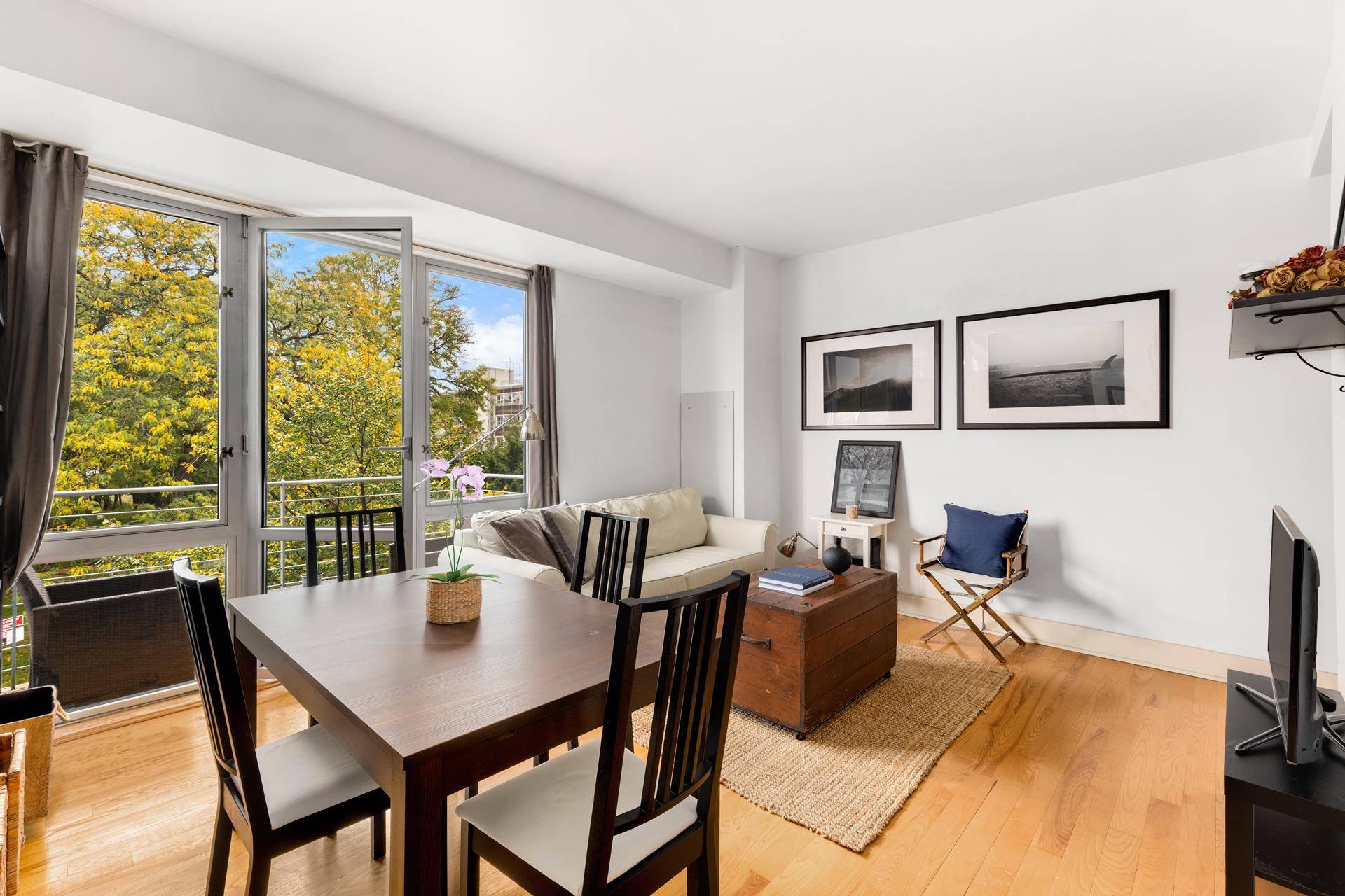 Located directly across the famous McCarren Park in an exclusive boutique condominium.